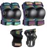 Adult/Kids/Youth Knee Pad Elbow Pads, XINDAER Womens Skate Protective Gear Set 3 in 1 Knee and Elbow Pads Wrist Guards for Skateboard, Roller Skates, Skating, Scooter, Inline Skates, Cycling view 1