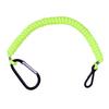 8M0092850 Boat Kill Switch Lanyard Replacement for Mercruiser Marine Boat Emergency Stop Switch Safety Lanyard Cord 49 Inch/125 Long -Replace 15920T54 15920A54 (Aluminum Alloy Clip Green 1Pcs) view 1