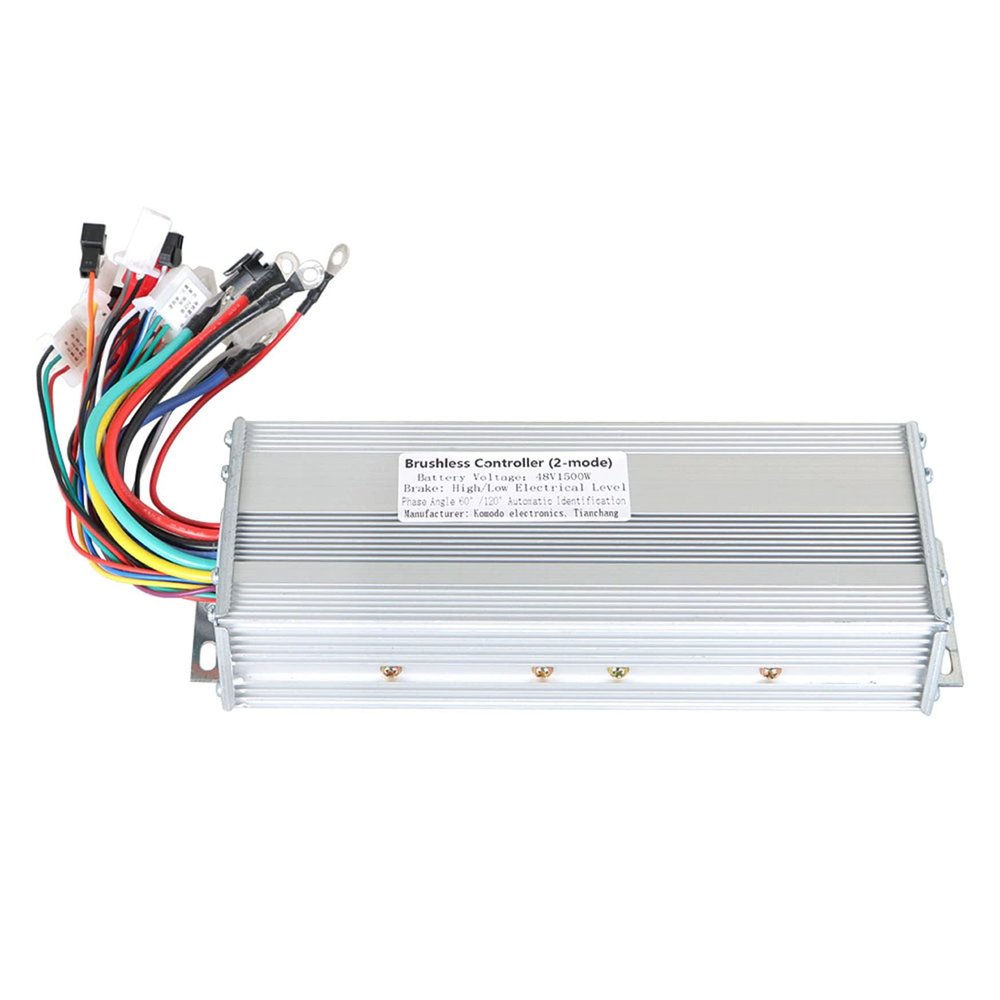 WFLNHB 48V 1500W Brushless DC Electric Motor Speed Control Box(2-Mode) Square Wave Controller for Electric Bicycle Scooter