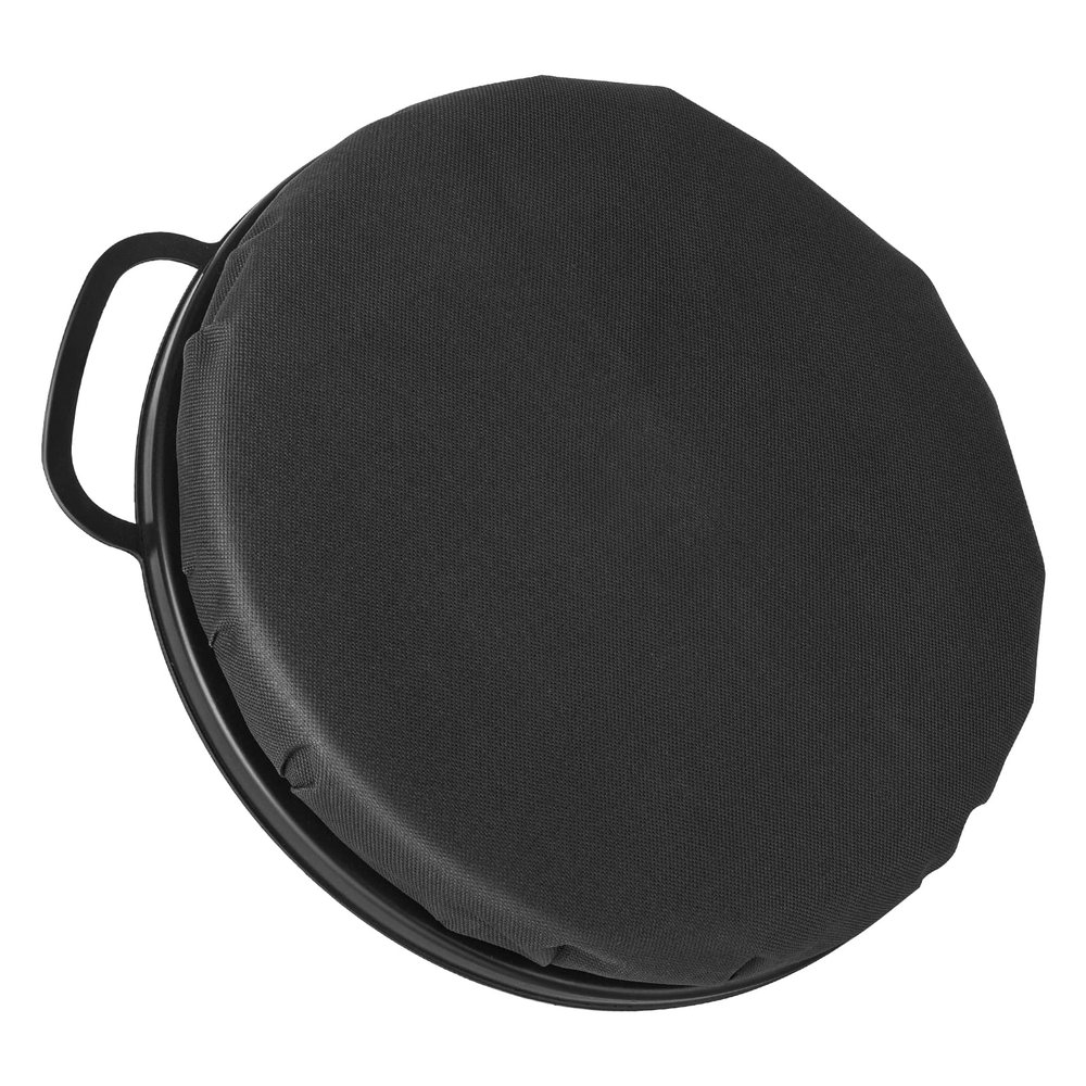 Foxtune 5 Gallon Bucket Seat Lid, 360 Degree Swivel Foam Bucket Spin Seat Cushion with Padded Top for Fishing, Hunting, Baseball Gardening and Camping, Silent, Comfortable, Water-Resistant