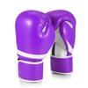Flexzion Purple Durable Padded Boxing Gloves - Women's 10 oz Training Gloves for Heavy Bag & Kick Boxing/Muay Thai/MMA view 1