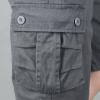 Maiyifu-GJ Mens Outdoor Casual Cargo Shorts Lightweight Multi Pocket Short Pants Relaxed Fit Summer Hiking Military Short (Dark Grey,32) view 3