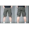 Maiyifu-GJ Mens Outdoor Casual Cargo Shorts Lightweight Multi Pocket Short Pants Relaxed Fit Summer Hiking Military Short (ArmyGreen,40) view 3