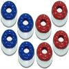 YDDS Indoor Shuffleboard Pucks - Set of 8 - Home Games Dia 2-1/8 53mm view 2
