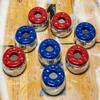 YDDS Indoor Shuffleboard Pucks - Set of 8 - Home Games Dia 2-1/8 53mm view 4