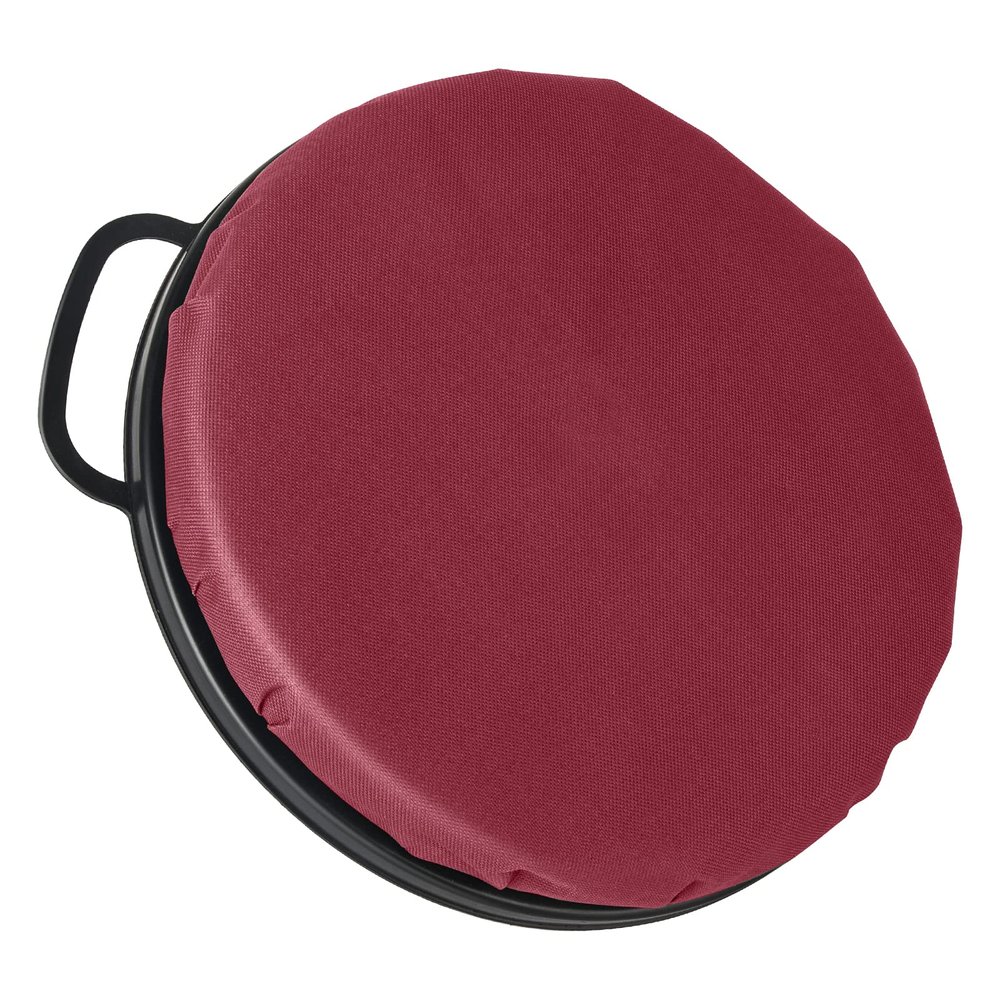 Foxtune 360-Degree Swivel Bucket Seat, 5 Gallon Bucket Lid, Spin Bucket Seat Cushion, Silent, Comfortable, Water-Resistant, for Fishing, Gardening, Hunting and Camping