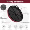 Foxtune 360-Degree Swivel Bucket Seat, 5 Gallon Bucket Lid, Spin Bucket Seat Cushion, Silent, Comfortable, Water-Resistant, for Fishing, Gardening, Hunting and Camping view 2