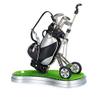 Seadream Golf Gift Set,Golf Pen Holder Set with Lawn Base and 3 Pens (Silver+Black) view 1