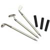 Seadream Golf Gift Set,Golf Pen Holder Set with Lawn Base and 3 Pens (Silver+Black) view 4