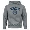 Barnesmith Yale University Bulldogs Hooded Sweatshirt, Heritage, Charcoal Grey, Large view 1