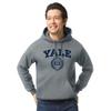 Barnesmith Yale University Bulldogs Hooded Sweatshirt, Heritage, Charcoal Grey, Large view 2