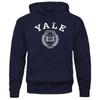 Barnesmith Yale University Bulldogs Hooded Sweatshirt, Heritage, Navy, XX-Large view 1