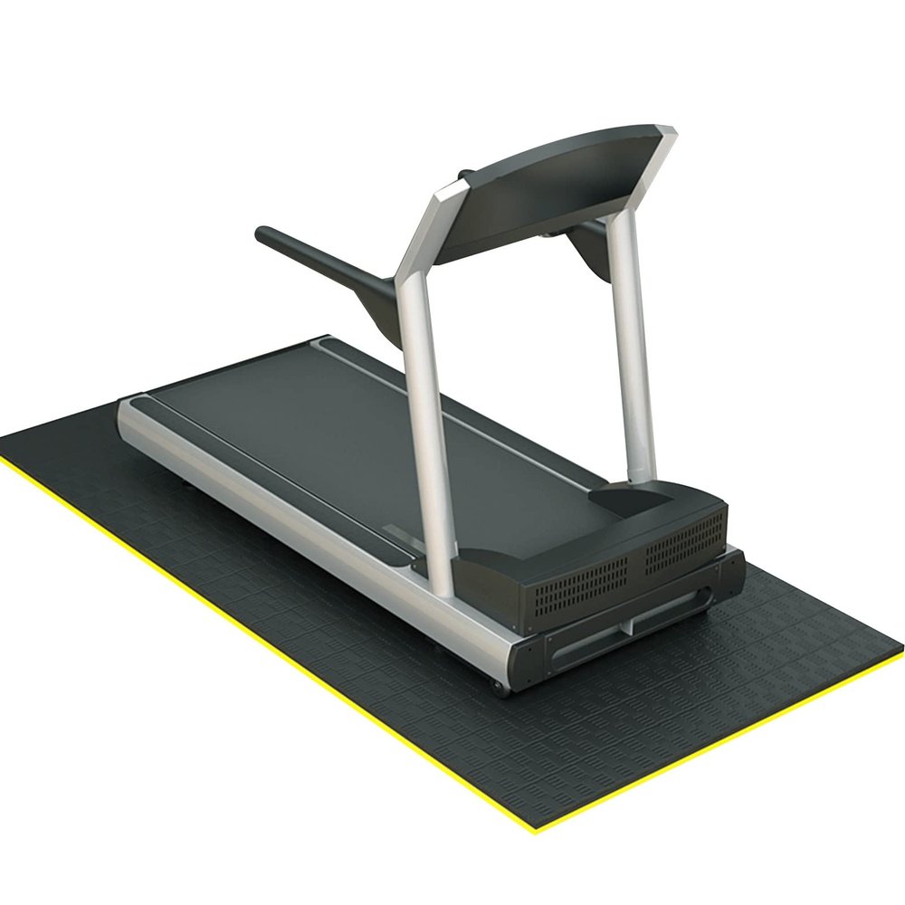 V3VOGUE Exercise Equipment Mat Non-Slip, Treadmill Mat Sound Absorbing Mat, High Density EVA Anto Fatigue Floor Mat, Exercise Workout Equipment Ground Mat, Floor Protector