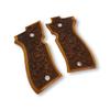 Zib Grips for Beretta F81 / F84, Real Wood Grips  Fits 81F, 81FS, 81BB, 84F, 84FS, 84 Cheetah  Durable, Comfortable, Easy Install view 4