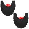 Cosmos 2 Pcs Bowling Seesaw Bag, Microfiber Bowling Polisher Bag Cleaner Towel, Multifunction Bowling Accessories Bowl Seesaws for Bowling Ball Clean and Storage view 1