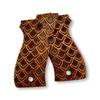 Zib Grips for Beretta F81 / F84, Real Wood Grips  Fits 81F, 81FS, 81BB, 84F, 84FS, 84 Cheetah  Durable, Comfortable, Easy Install view 4