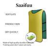 Saaifuu 12 Pack Reversible Numbered Pinnies, Double Sided Scrimmage Vest,Team Practice Jerseys for Kids and Adult(Grass Green/Yellow, XL) view 4