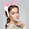 NOLITOY Animal Headbands Sheep Horn And Ears Headband, Women Girls Halloween Hair Hoop Animal Costume Accessories for Halloween Cosplay, Party Favors view 3