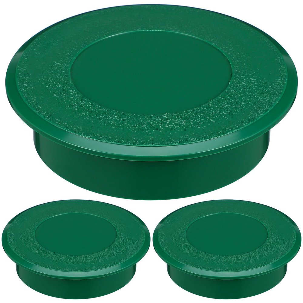 3pcs Golf Hole Cover: Golf Cup Cover - Golf Practice Training Aids Hole Covers for Backyard, Golf Course, School, Garden, Outdoor Activities, Green