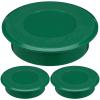 3pcs Golf Hole Cover: Golf Cup Cover - Golf Practice Training Aids Hole Covers for Backyard, Golf Course, School, Garden, Outdoor Activities, Green view 1