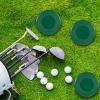 3pcs Golf Hole Cover: Golf Cup Cover - Golf Practice Training Aids Hole Covers for Backyard, Golf Course, School, Garden, Outdoor Activities, Green view 3