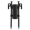 BESPORTBLE 1set Camping Tent Rod Holder Reinforced Awning Support Bracket for Tents and Umbrellas Lightweight Fixing Tube Ground Stakes for Outdoor Activities view 1