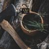 Handcrafted Wooden Camping Utensil - 100% Natural Hardwood with Micro Carabiner & Leather Lanyard - Traditional Nordic Wood Design - Lightweight & Durable (Kuksa Mug) view 4