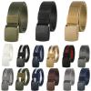 JaGely 15 Pack Nylon Hunting Belt Webbing Canvas Military Belt Tactical Men Waist Belt Web Belt with Plastic Buckle for Christmas Men Gifts Outdoor view 1