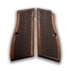 ZibGrips Classical Series Browning Hi Power Wood Grips, Browning Hi-Power Wood Grip, HP 14 Grips, Browning hi Power Cachas - Empuadura, Pistol Grip, Veteran Gift (Classic Chestnut) view 1