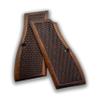 ZibGrips Classical Series Browning Hi Power Wood Grips, Browning Hi-Power Wood Grip, HP 14 Grips, Browning hi Power Cachas - Empuadura, Pistol Grip, Veteran Gift (Classic Chestnut) view 2