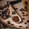 Handcrafted Wooden Camping Utensil - 100% Natural Hardwood with Micro Carabiner & Leather Lanyard - Traditional Nordic Wood Design - Lightweight & Durable (Kanu Spoon) view 3