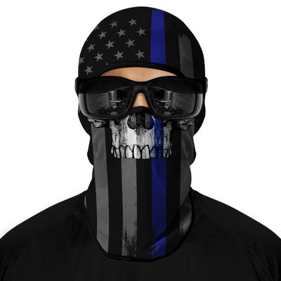Red Plume 3D Balaclava Ski Mask Motorcycle Full Face Mask Outdoor Tactical Hood Headwear Mask Men Women for Halloween Cycling (Style 6)