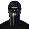 Red Plume 3D Balaclava Ski Mask Motorcycle Full Face Mask Outdoor Tactical Hood Headwear Mask Men Women for Halloween Cycling (Style 6) view 1