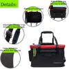 WHCDSTGJ Fishing Bucket, Multifunctional Foldable Portable Fishing Bucket, EVA Fish Bucket are Suitable for Storing Live Fish and Fresh Fish Bait. (size3gallon) view 4