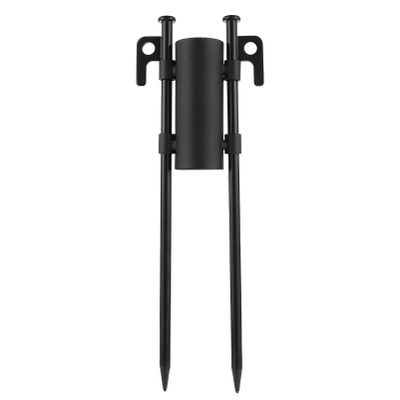 BESPORTBLE 1 Set Umbrella Base Bracket Fishing Umbrella Fixator Camping Tent Fixator Canopy Ground Support Tent Fixed Tube Tent Fixing Kit Tent Rod Holder Awning Pole Stand Rod Holders