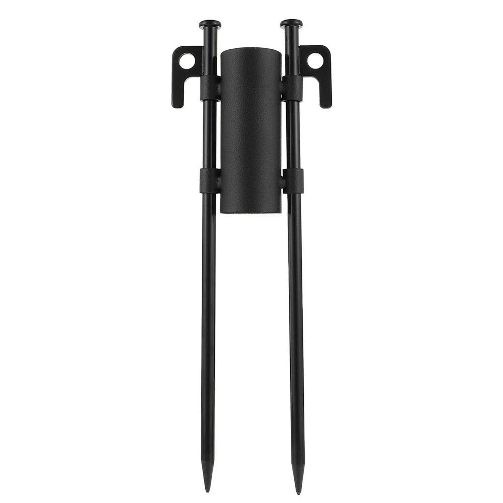 BESPORTBLE 1 Set Umbrella Base Bracket Fishing Umbrella Fixator Camping Tent Fixator Canopy Ground Support Tent Fixed Tube Tent Fixing Kit Tent Rod Holder Awning Pole Stand Rod Holders