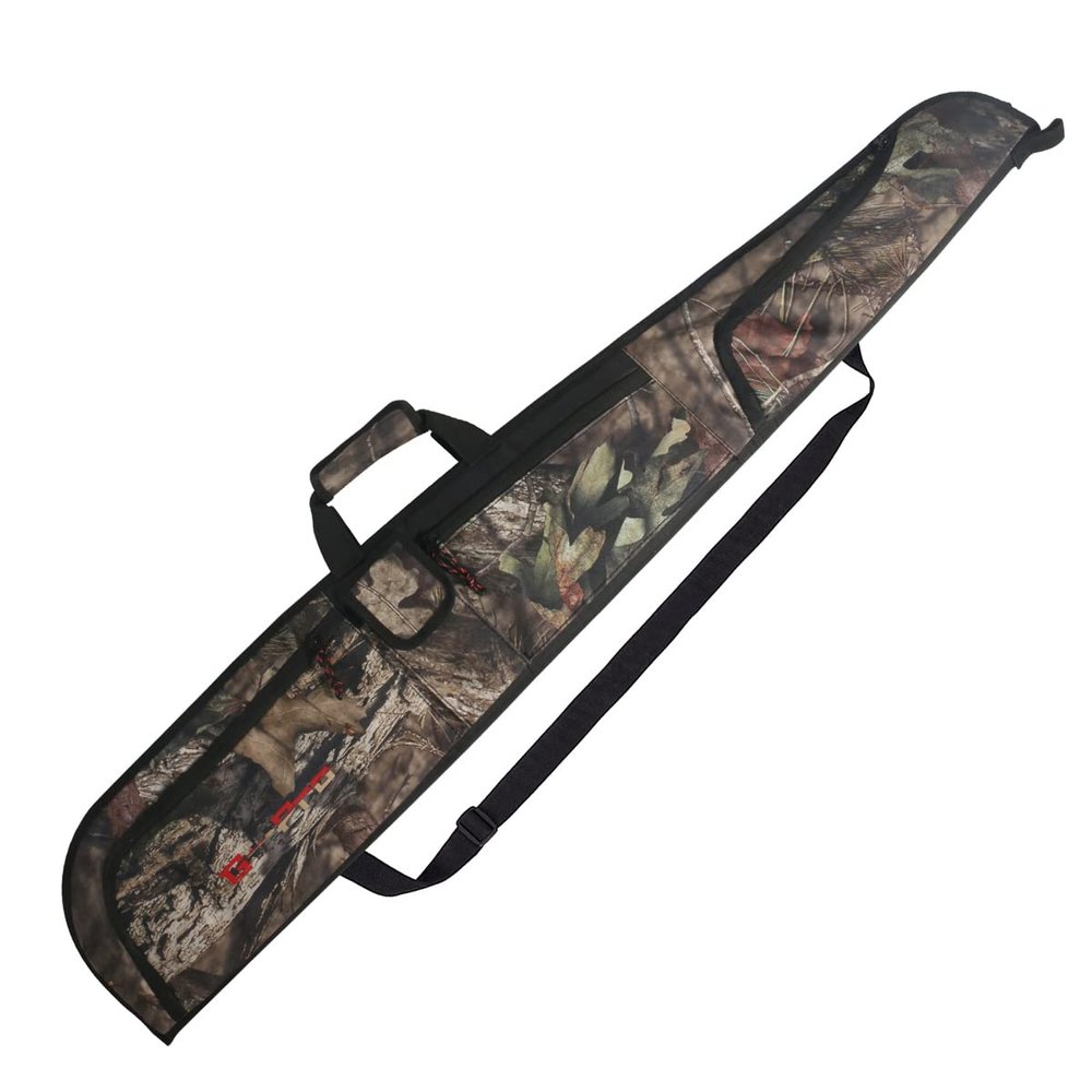 Adansonia Soft Shotgun Case 52" - G-Pro Camo Long Gun Bag with Multiple Storage Suitable for Non Scoped Shotgun (Camo 2, 52")