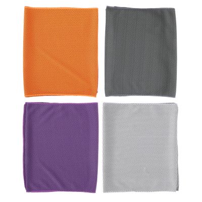 BESPORTBLE Extreme Heat Cool Towel 4 Pack Sports Cooling Towels Skin-Friendly Comfortable for Exercise Travel Gym