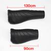 1 Pair TPR Rubber Bicycle Grips Mountain Bike Gear Shift Grips Cover for MTB,Road Bike (130/90x22.2mm) view 2