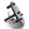 Mini Football Helmet Wall Mount Display Floating Hover for (Mini Size Helmet) Hidden Brackets 2-Pack view 4