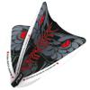 RED DRAGON Peter Wright Snakebite Hardcore Ionic Grey Snake Freestyle Dart Flights - 3 Sets per Pack (9 Dart Flights in Total) view 3