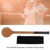 Cryfokt Wooden Tennis Spoon Sticking Practice Tennis Racket Accurately Tennis Pointer Improve with Storage Bag for Sports Swing Practice Training Aid(60cm) view 2
