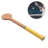 Cryfokt Wooden Tennis Spoon Sticking Practice Tennis Racket Accurately Tennis Pointer Improve with Storage Bag for Sports Swing Practice Training Aid(55cm) view 2