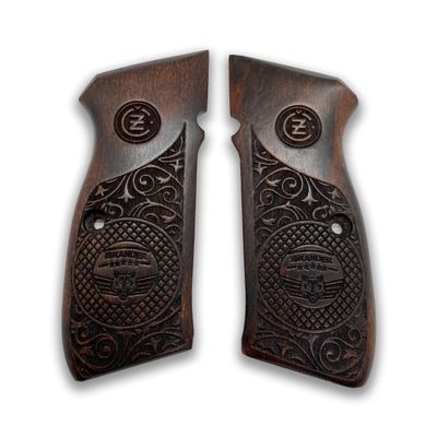 ZIB GRIPS for CZ-75 Grips / CZ85 Grips / 75B CZ 75 / SP-01 75B CZ 75/85 Full Siz Handmade from Walnut Wood