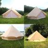 WINTENT Waterproof Top Tarp with Stove Jack for 3M 4M 5M 6M 7M Cotton Canvas Bell Tent Glamping Yurt Tent for Camping view 4