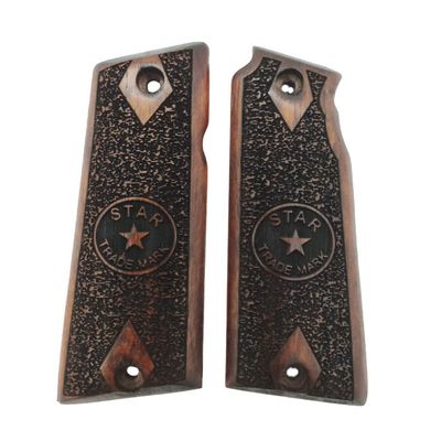 Zib Grips, Wooden Grips Compatible with Compatible with Star Sper B Pistol Grip Handmade from Walnut Wood Ars.05