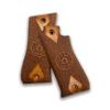 Zib Grips, Wooden Grips Compatible with Compatible with Star Model Cut 9mm Pistol Grip Handmade from Walnut Wood Ars.02 view 2
