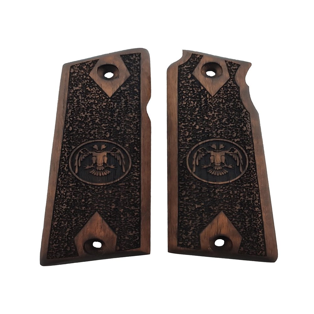Zib Grips, Wooden Grips Compatible with Compatible with Star Sper B Pistol Grip Handmade from Walnut Wood Ars.03
