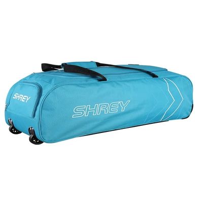 Shrey Kare Wheelie Bag 2022-Cerulean & Cyan