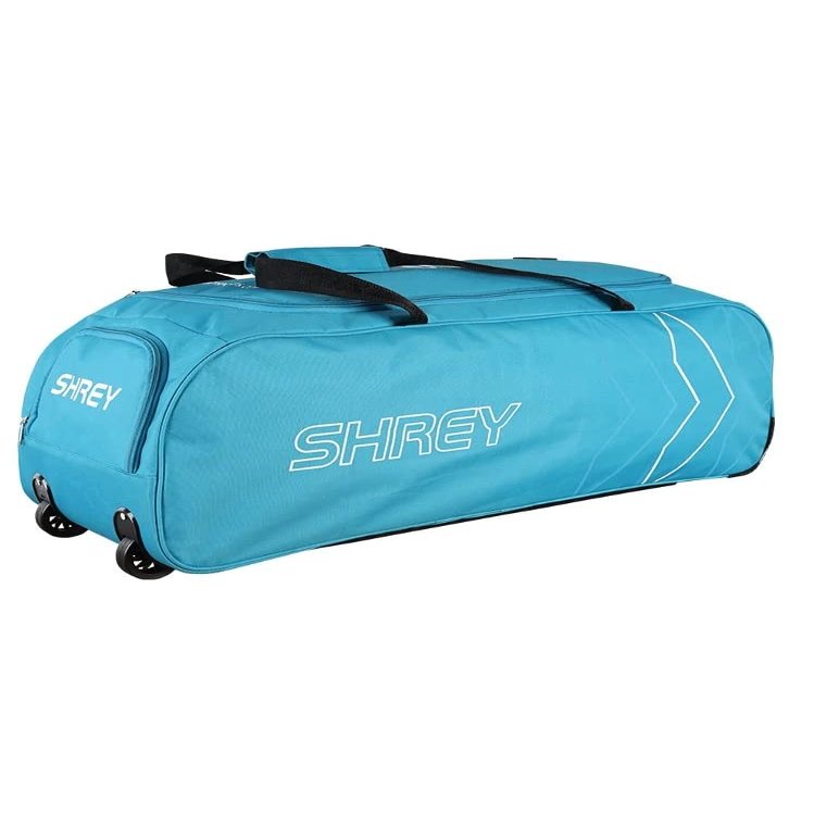 Shrey Kare Wheelie Bag 2022-Cerulean & Cyan